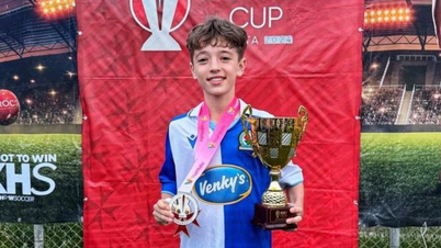 13-year-old boy valued at 25 billion VND by football village