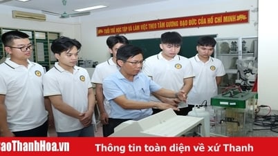 Combining theory with practice in training at Hong Duc University