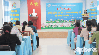 Tien Giang Women's Union: Continue to innovate content and methods of operation towards streamlining and efficiency