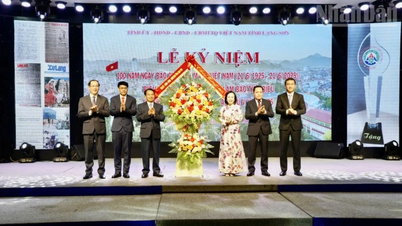 Lang Son celebrates 100 years of Vietnam Revolutionary Press Day and presents the 5th Press Awards