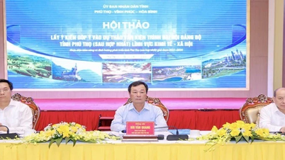 Workshop to collect comments on draft documents to be submitted to the new Phu Tho Provincial Party Congress