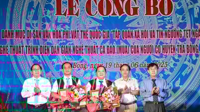 A nivel nacional se reconocen dos patrimonios culturales del pueblo Cor en Quang Ngai.